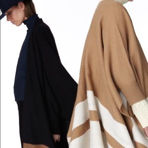 Apiece Apart woven alpaca-blend poncho